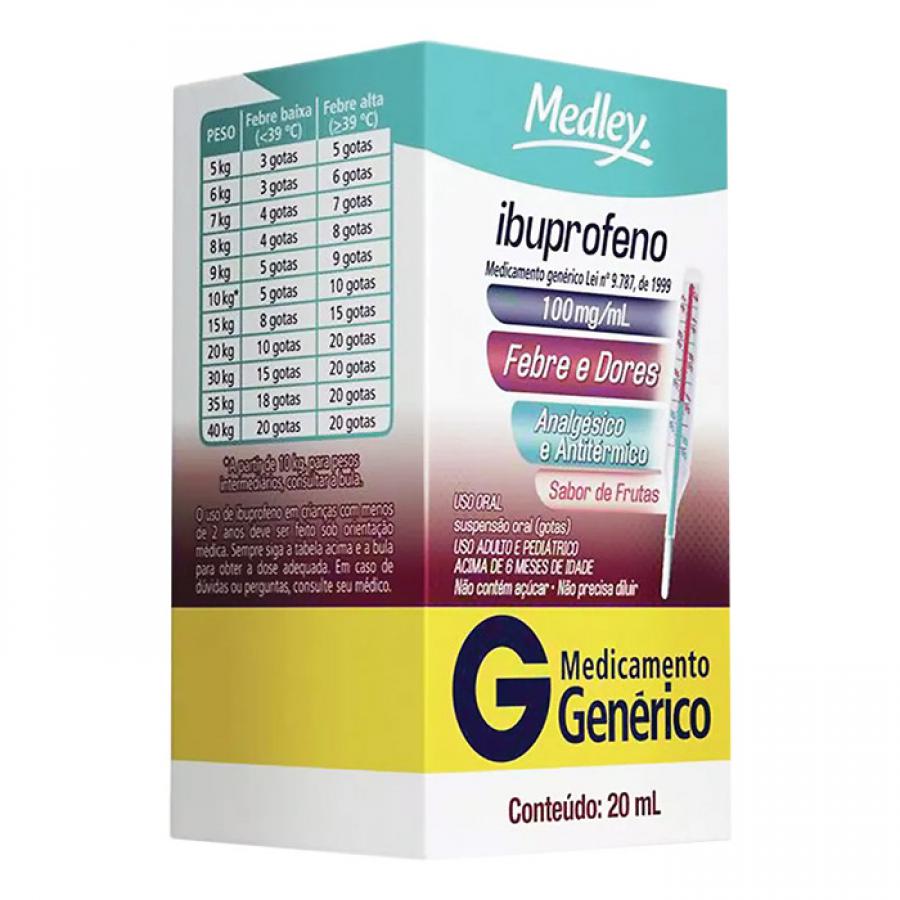 Ibuprofeno 100Mg Gotas 20Ml