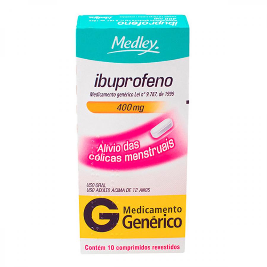 Ibuprofeno 400mg com 10 Comprimidos