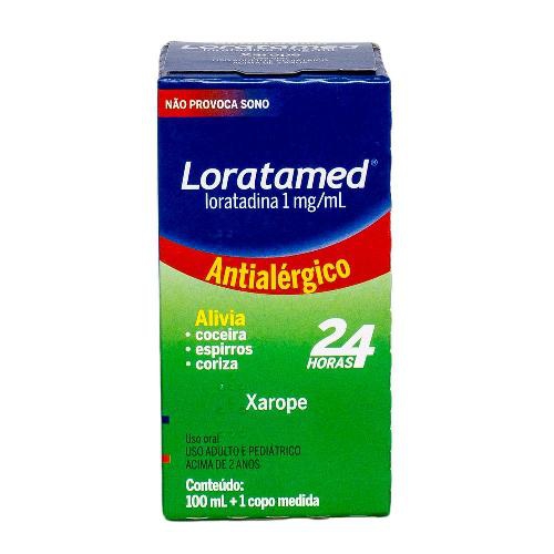 Loratamed 1mg/mL,100mL de Xarope