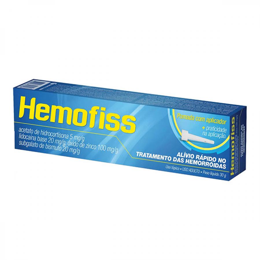 Hemofiss 5mg/g + 20mg/g + 100mg/g + 20mg/g 30G