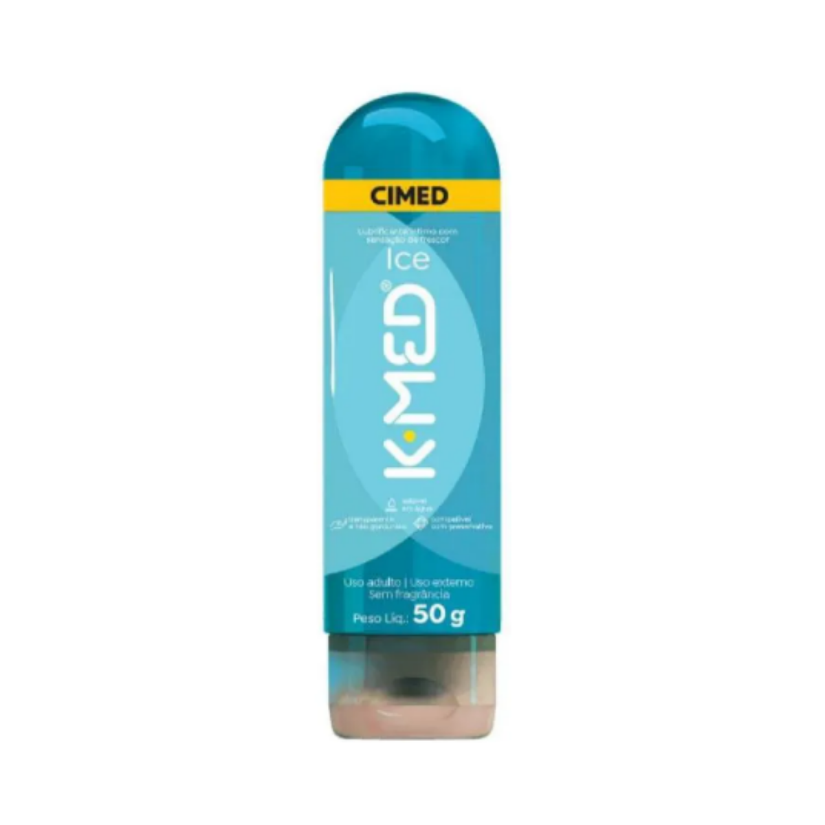 Gel Lubrificante Intimo K-Med Ice Cimed 50g