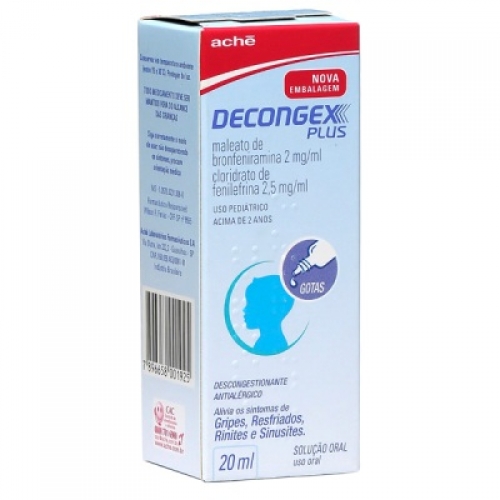 Decongex Plus 20ml Gotas