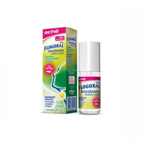 Flogoral Sabor Cereja Spray 30ml