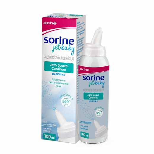 Sorine Jet Baby 0,9% com 100mL