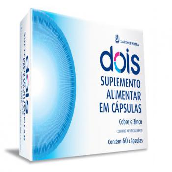 Suplemento Alimentar Dois Latinofarma 60 capsulas