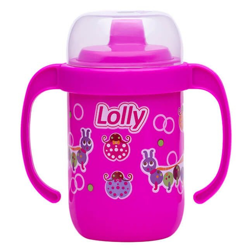 Copo Antivazamento com Alca Lolly 250ml