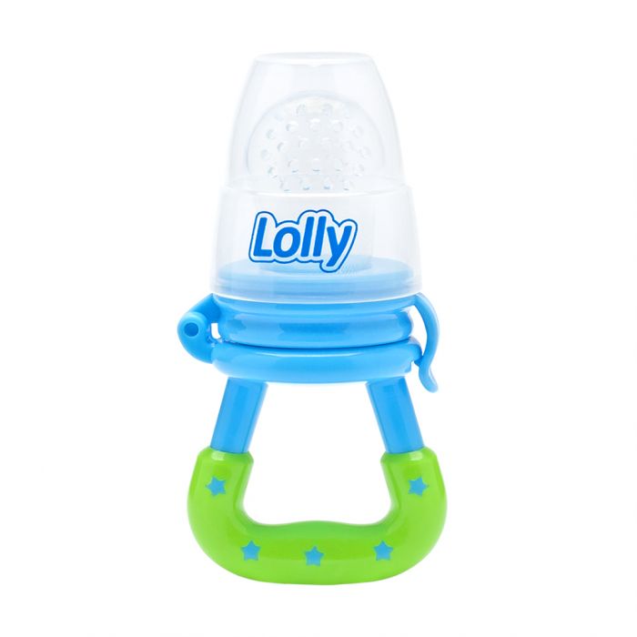 Alimentador Infantil Lolly Silicone Net Azul