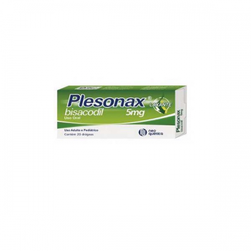 Plesonax 5mg com 20 Drageas