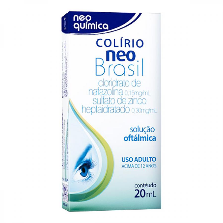 Colirio Neo Brasil 0,15 + 30mg 20ml