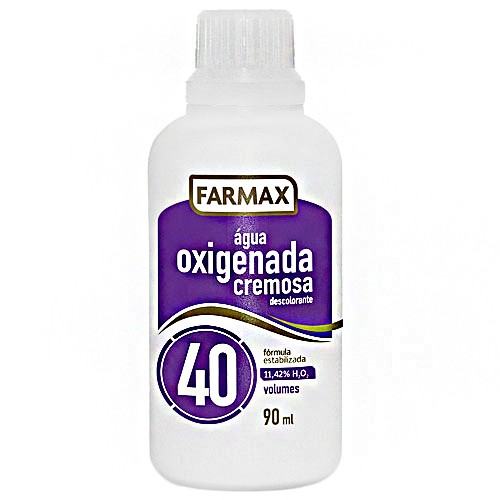 Agua Oxigenada Cremosa Farmax 40 Volumes 90mL