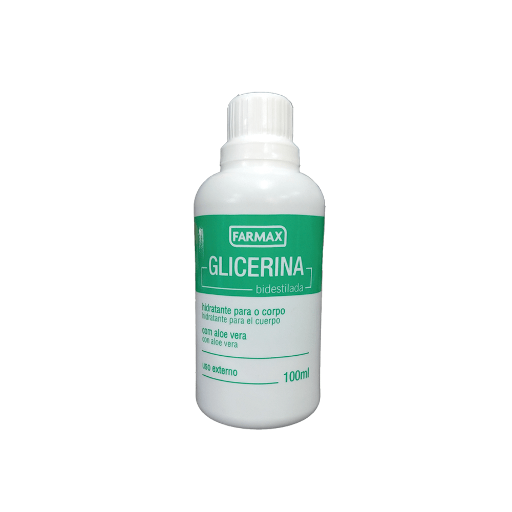 Glicerina Bidestilada Farmax Aloe 100ml