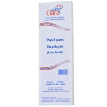 PAPEL DEPIL SANTA CLARA BRANCO 50 UN