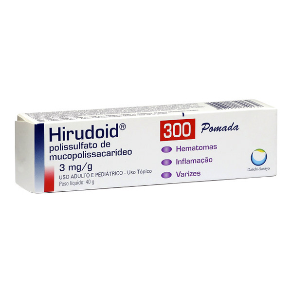 Hirudoid 3mg/g 1 bisnaga com 40g