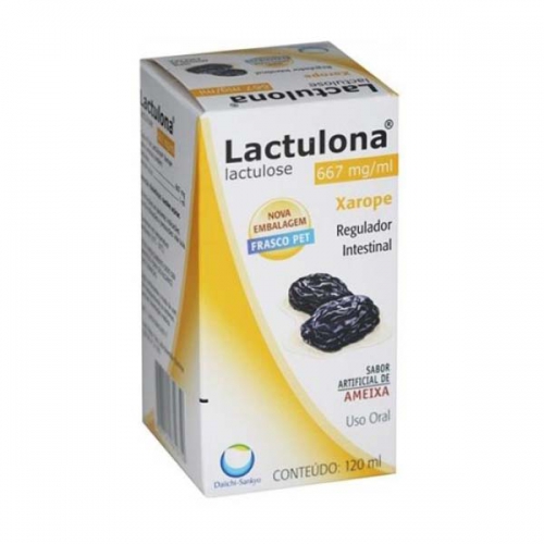 Lactulona Xarope Sabor Ameixa 120mL