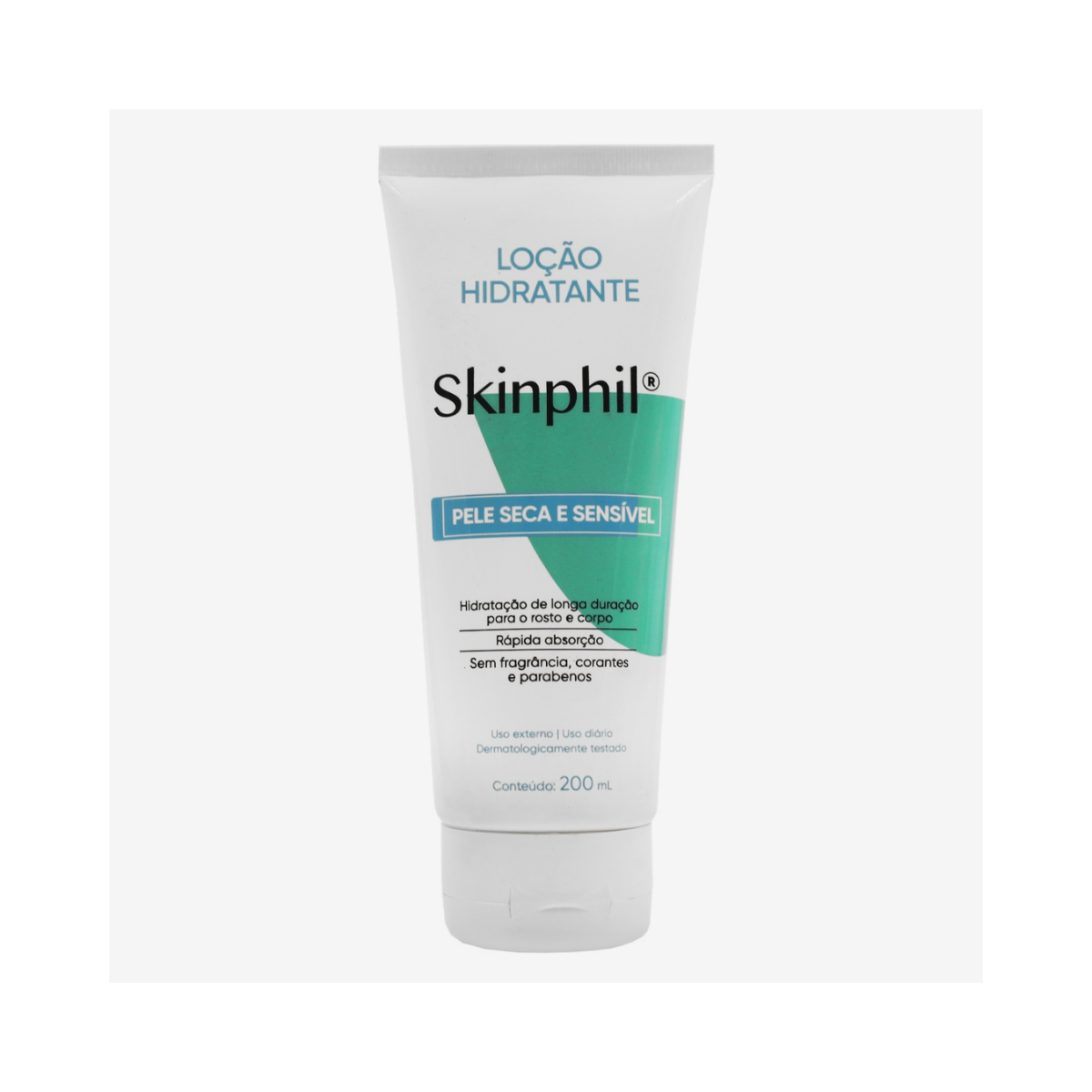 Loção Hidratante Skinphil Pele Seca e Sensível 200Ml