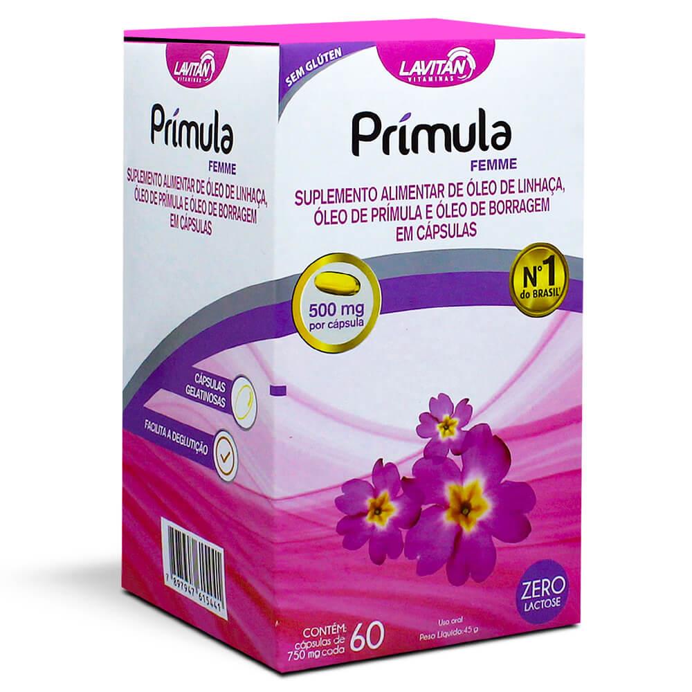 Lavitan Primula Femme 60 Capsulas