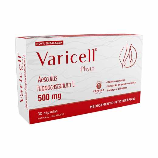 Varicell Phyto 500mg com 30 capsulas