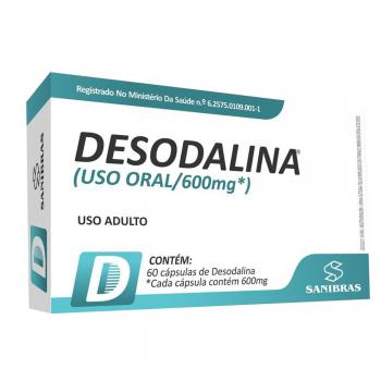 Desodalina 600mg Sanibras 60 Capsulas