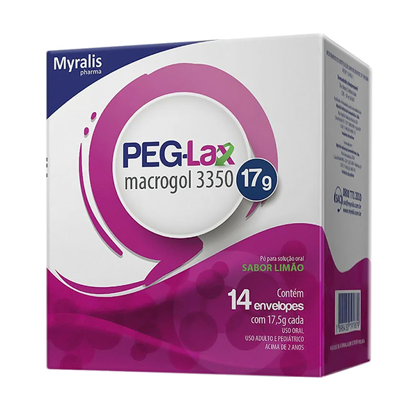 Peg-Lax  14 saches de 8,5g de po para solucao oral