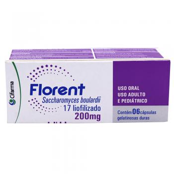 Florent 200mg 6 Capsulas