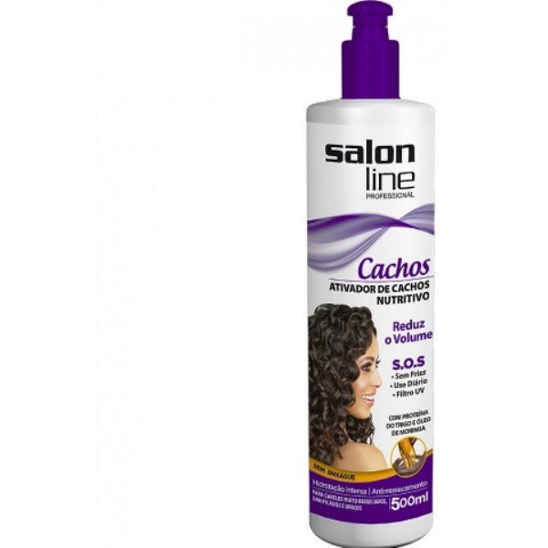 Ativador De Cachos Salon Line Nutritivo 500ML