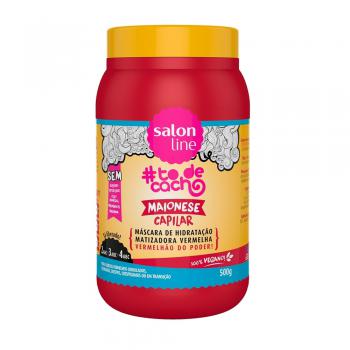 Maionese Capilar Salon Line To de Cacho Vermelhao do Poder 500ml