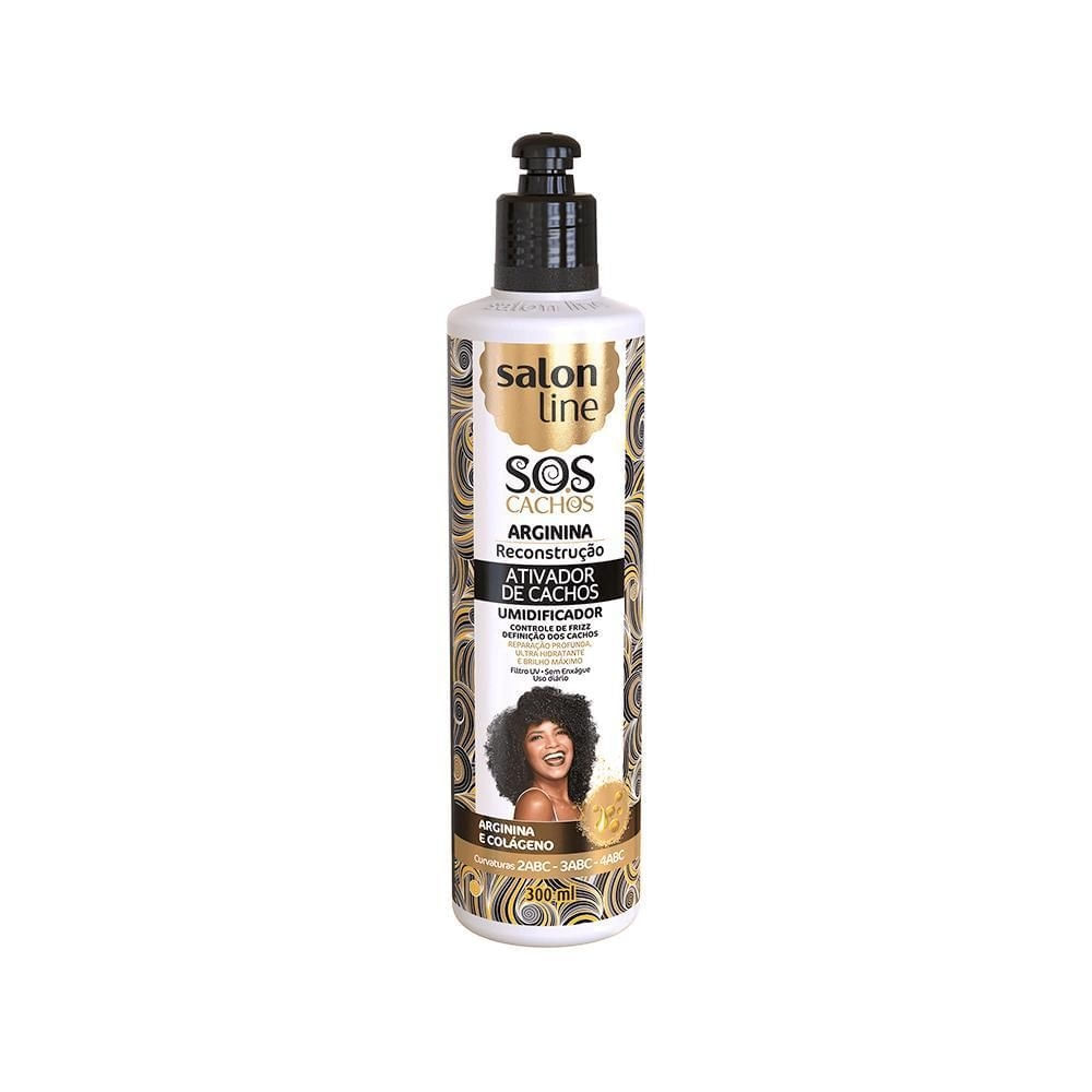 Ativador Salon Line S.O.S Cachos Arginina 300ml