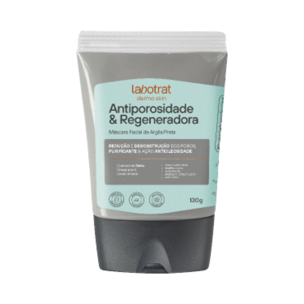 Máscara Facial Preta Antiporosidade E Regenerador 130G