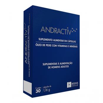 Andractiv com 30 capsulas