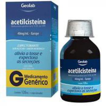 Acetilcisteina Geolab 40mg/mL 120mL