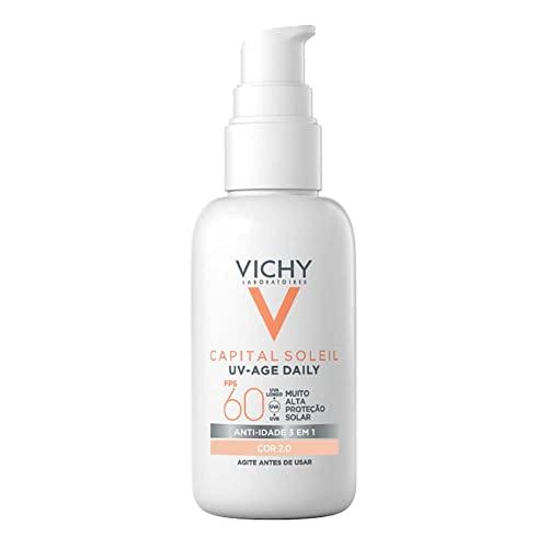 Protetor Solar Facial Vichy Capital Soleil UV-Age Daily nº 2.0, FPS 60 com 40g