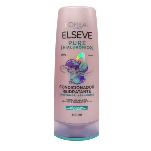 Condicionador Elseve Pure Hialurônico 400Ml