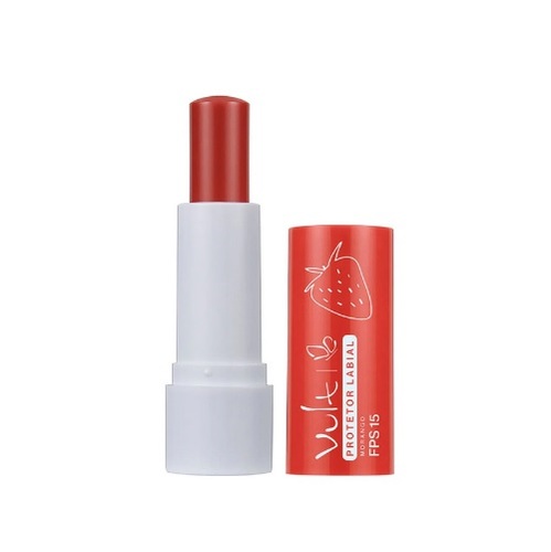 Balm Protetor Labial Vult FPS 15, morango, bastao com 3,5g