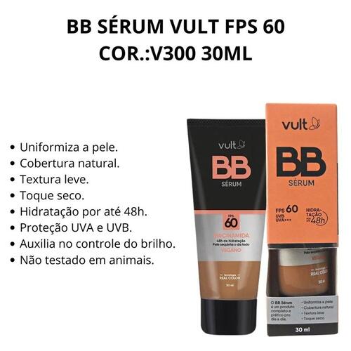 BB Sérum Vult FPS 60 Cor V300 30Ml