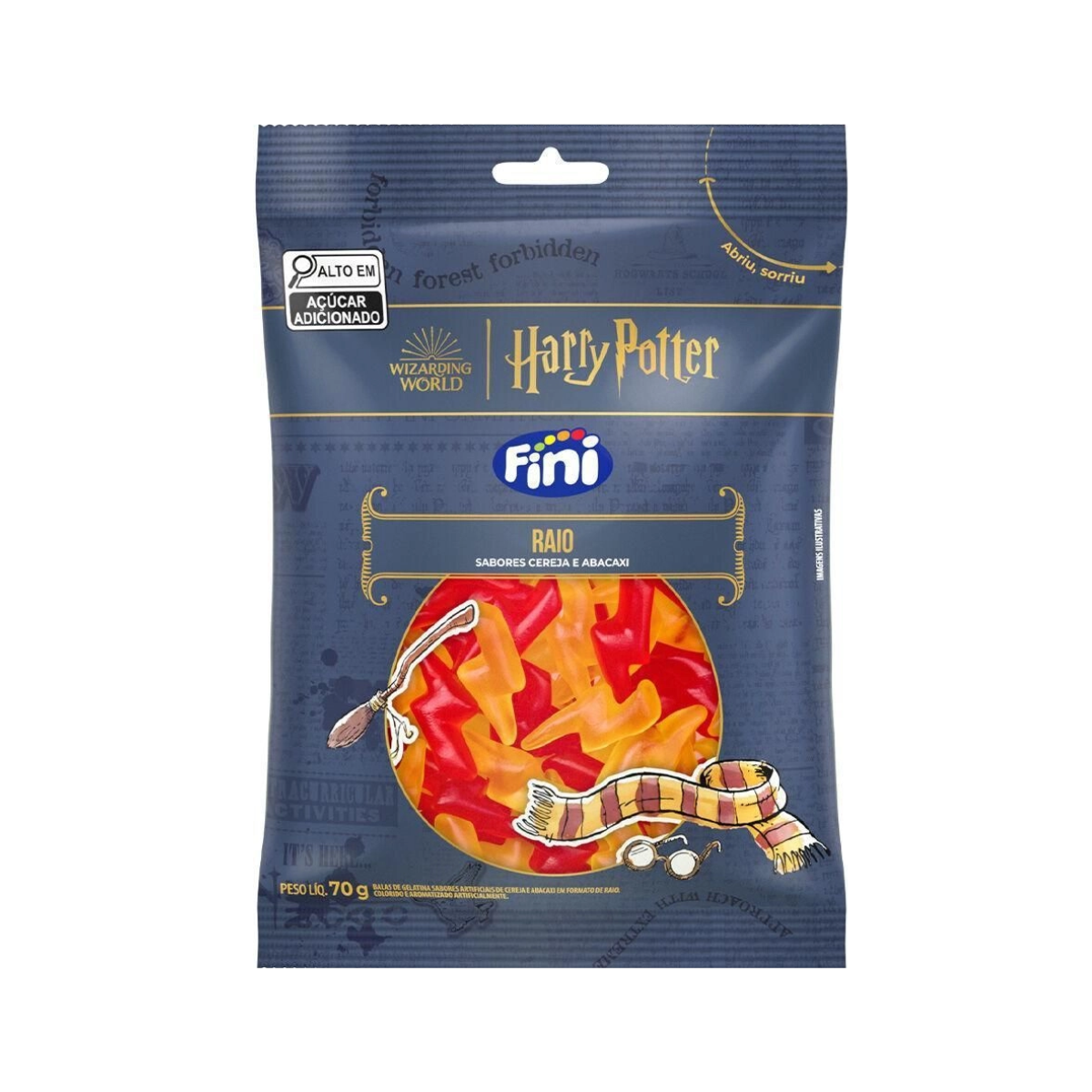 Bala Harry Potter Raio Fini 70g