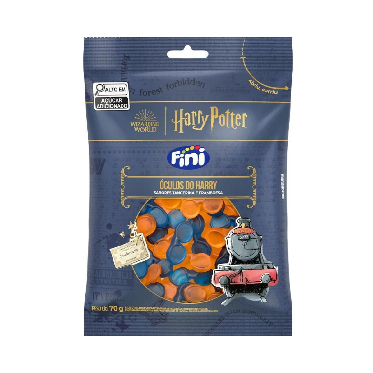 Bala Harry Potter Óculos Do Harry Fini 70g