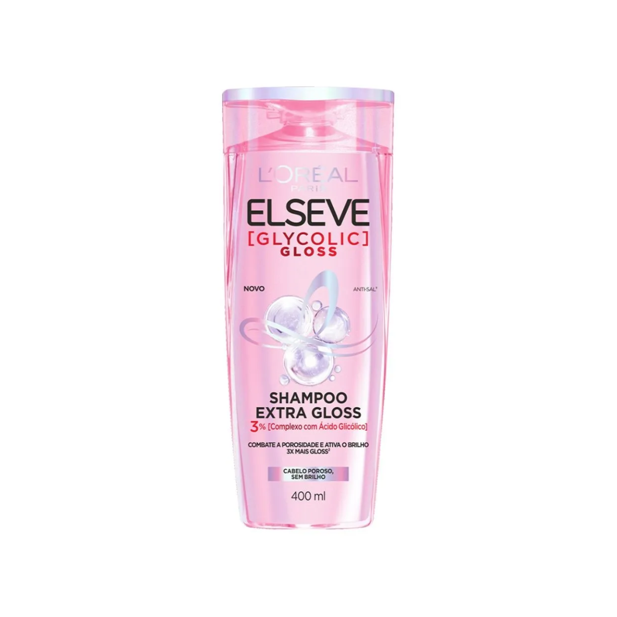 Shampoo Elseve Glycolic Gloss 400Ml