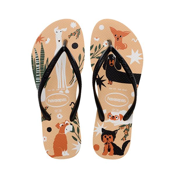 Chinelo Slim Feminino Pets Havaianas 35/36