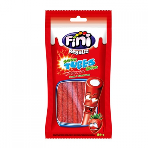 Fini Tubes Morango Citrico 80g